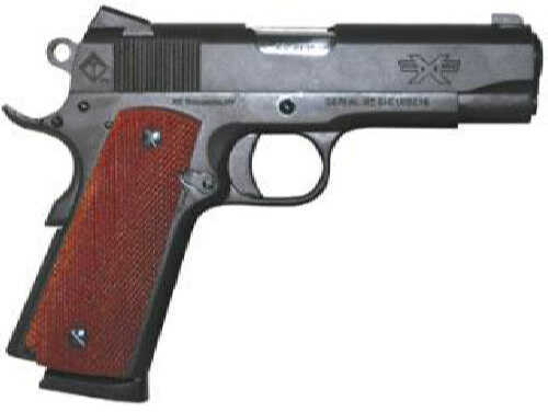 American Tactical Imports FX45 1911 G1 45 ACP 4.25" Barrel 8 Round Novak Sights Blued Steel Semi Automatic Pistol GFX45GIE